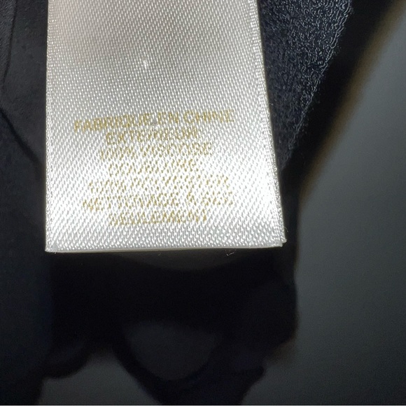 kate spade New York V-Neck Dress with Elastic Waist Black Size 12 - Picture 6 of 6